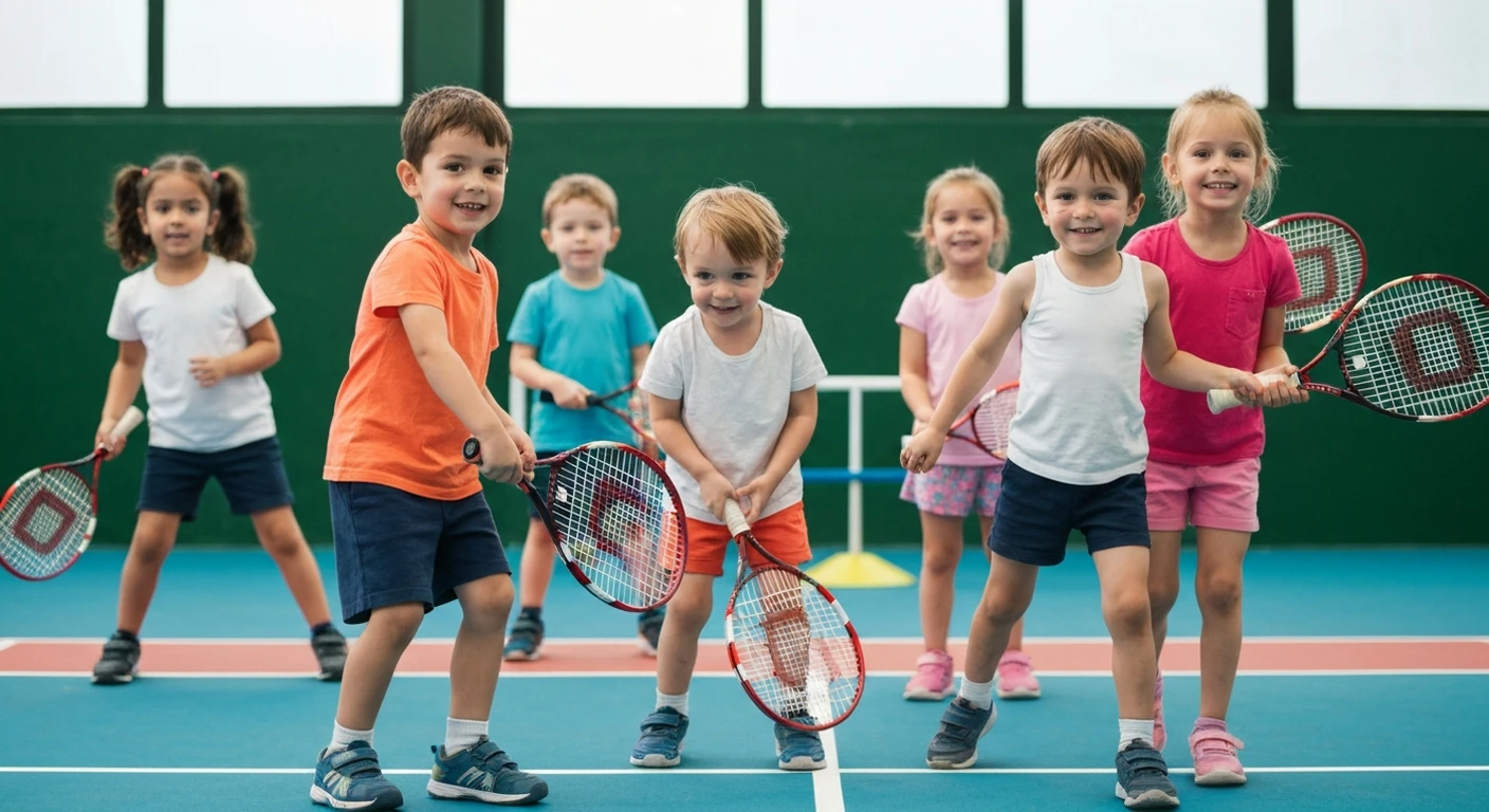 Tennis pour enfants a Nimes : ecoles et stages